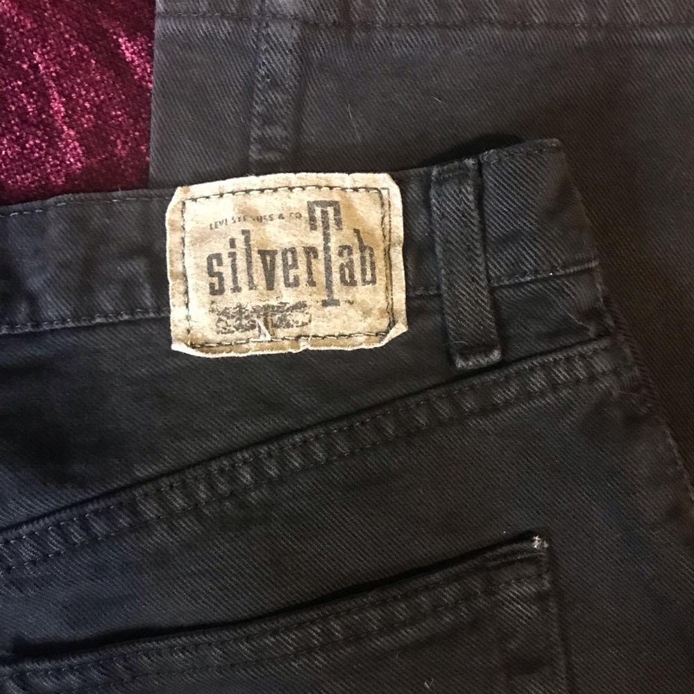 Vintage Men’s Levi’s Black Silvertab Jeans 38x36